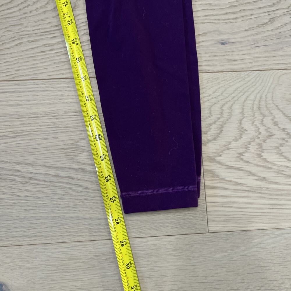 LULULEMON heathered tender violet purple Wunder Under pant hi-rise leggings 4 - Picture 12 of 12